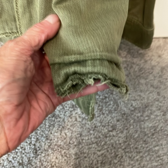 Green army jacket by free people - Picture 5 of 9